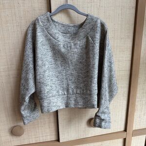 Gray Women's Crop Top